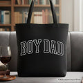 Boy Dad Varsity Tote Bag, Father's Day Gift Shopper - Che Cose Belle