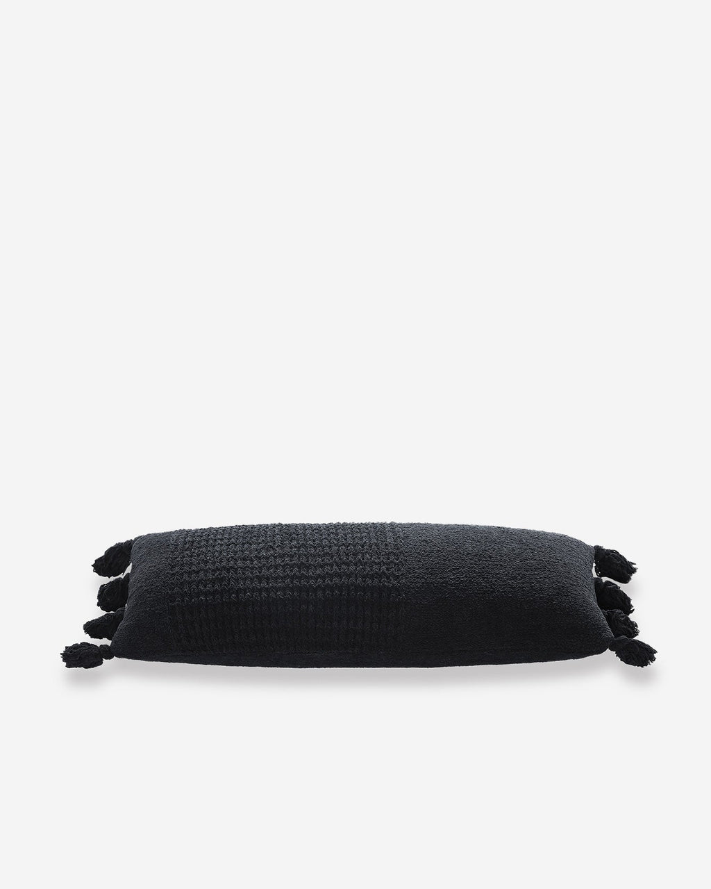 Braided Pom Pom Lumbar Pillow - Che Cose Belle