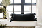 Braided Pom Pom Lumbar Pillow - Che Cose Belle