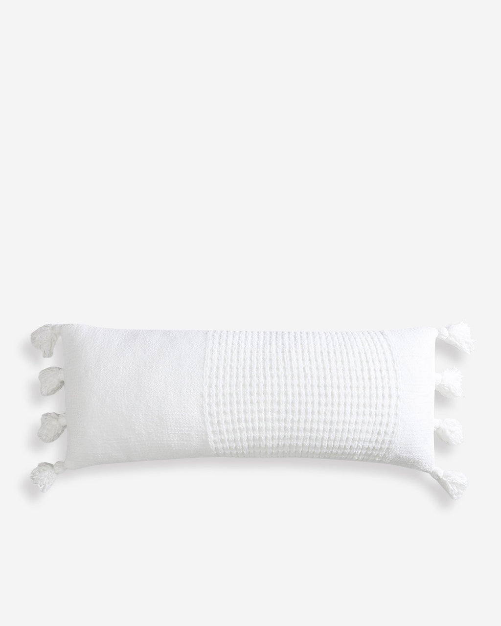 Braided Pom Pom Lumbar Pillow - Che Cose Belle