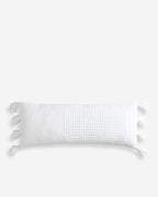 Braided Pom Pom Lumbar Pillow - Che Cose Belle