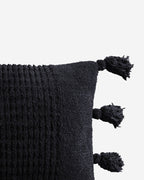 Braided Pom Pom Lumbar Pillow - Che Cose Belle