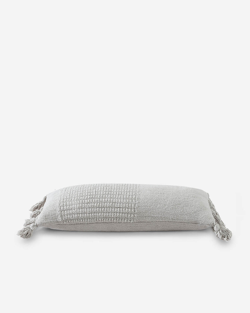 Braided Pom Pom Lumbar Pillow - Che Cose Belle