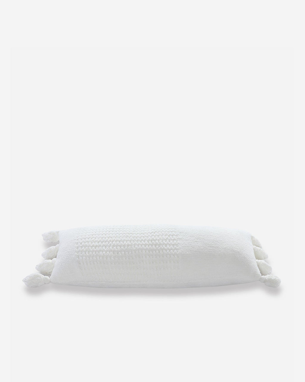 Braided Pom Pom Lumbar Pillow - Che Cose Belle