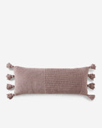 Braided Pom Pom Lumbar Pillow - Che Cose Belle