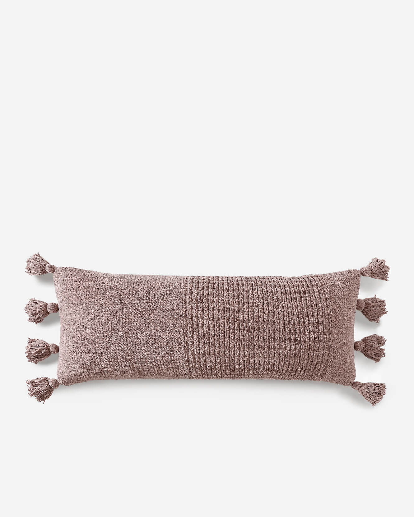 Braided Pom Pom Lumbar Pillow - Che Cose Belle