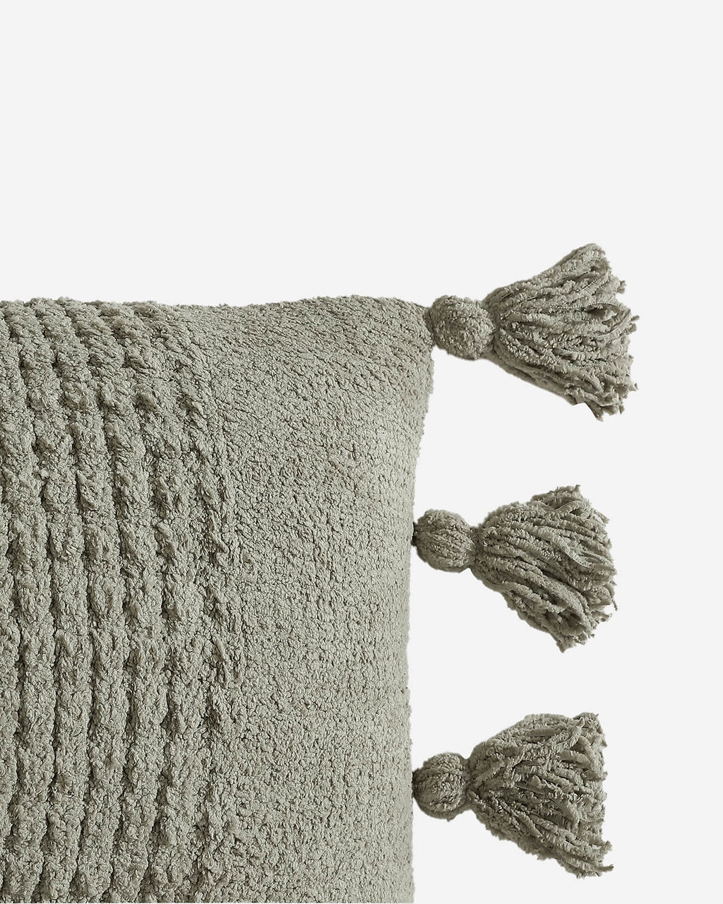 Braided Pom Pom Lumbar Pillow - Che Cose Belle