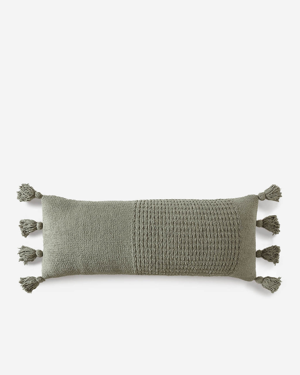 Braided Pom Pom Lumbar Pillow - Che Cose Belle