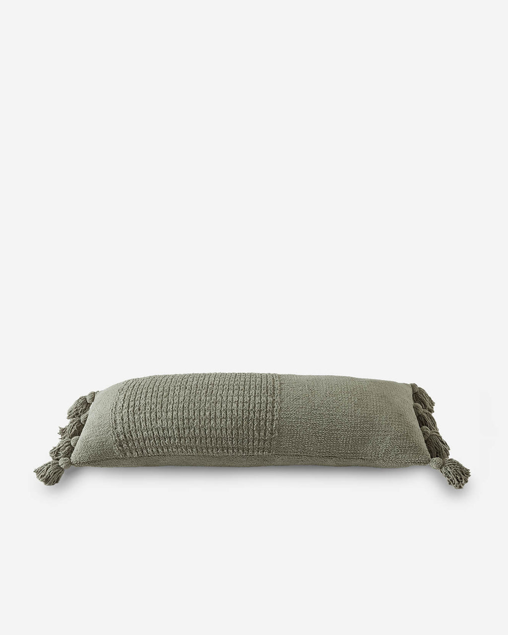 Braided Pom Pom Lumbar Pillow - Che Cose Belle