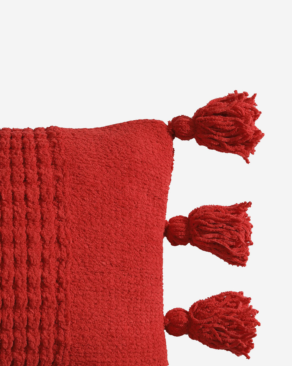 Braided Pom Pom Lumbar Pillow - Che Cose Belle