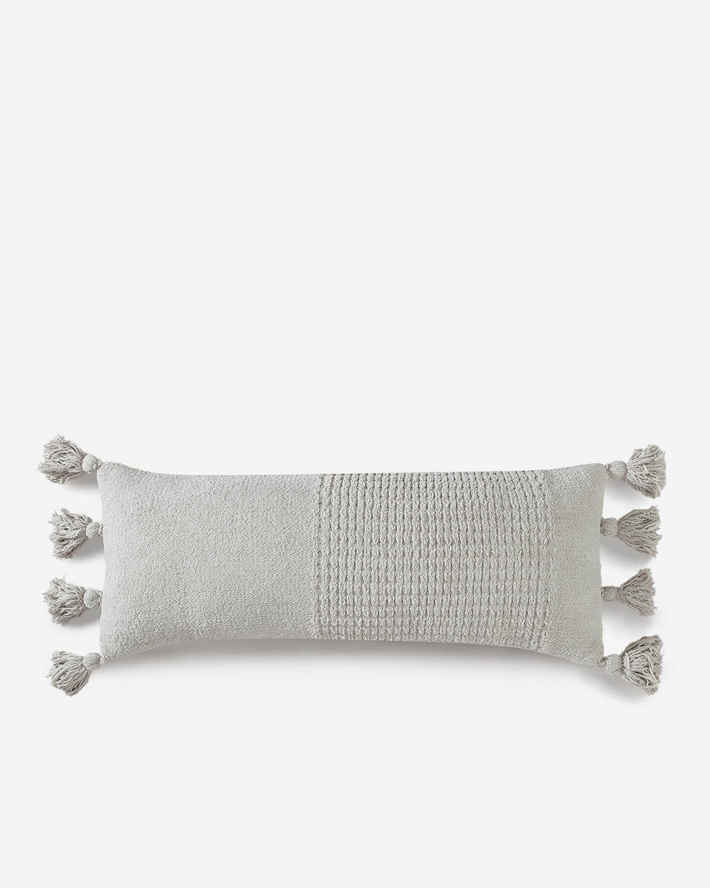 Braided Pom Pom Lumbar Pillow - Che Cose Belle