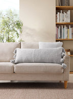Braided Pom Pom Lumbar Pillow - Che Cose Belle