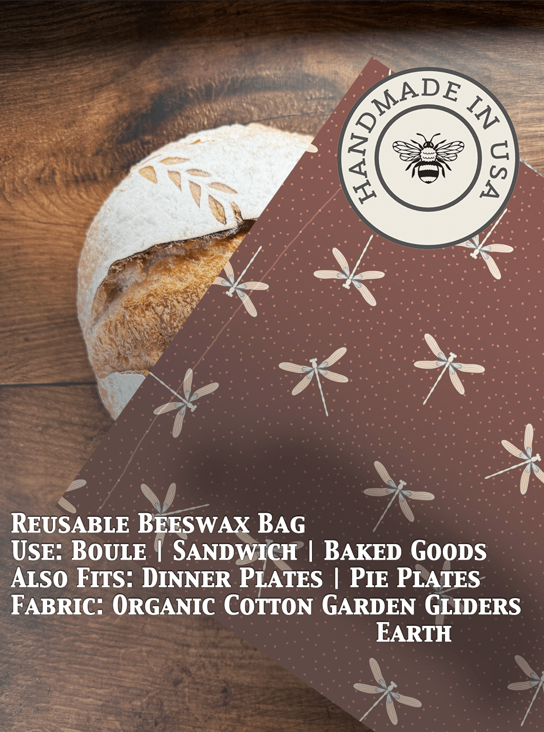 Bread Bag | Beeswaxed - Che Cose Belle