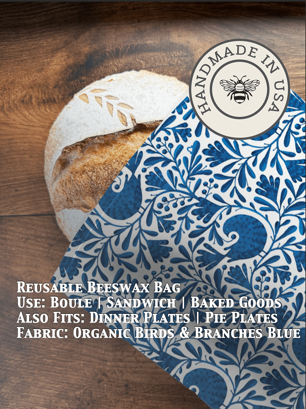 Bread Bag | Beeswaxed - Che Cose Belle