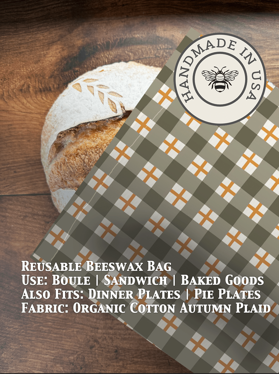 Bread Bag | Beeswaxed - Che Cose Belle