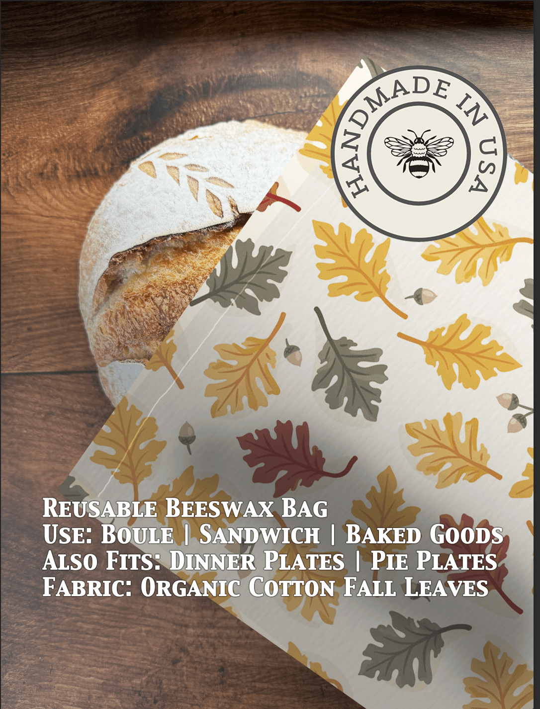 Bread Bag | Beeswaxed - Che Cose Belle