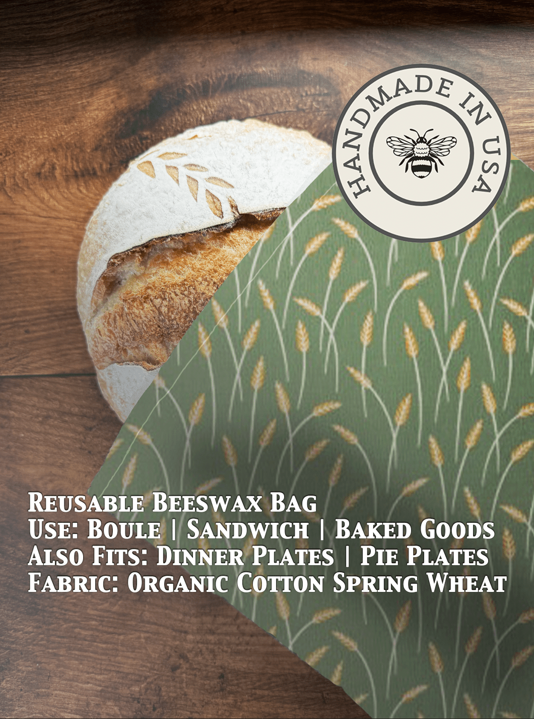 Bread Bag | Beeswaxed - Che Cose Belle