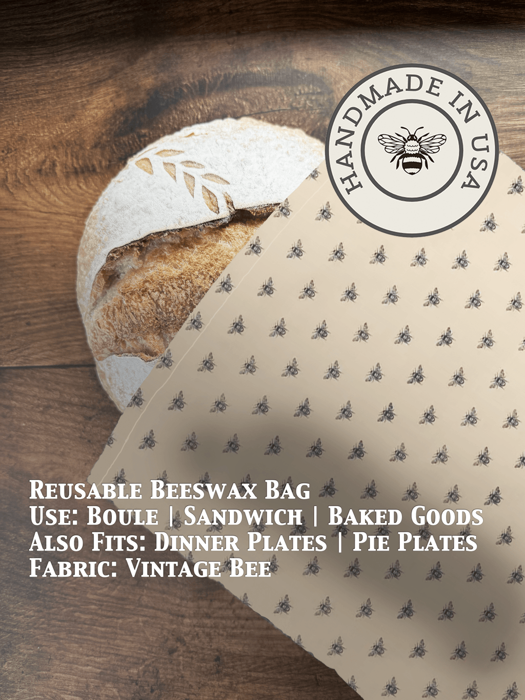 Bread Bag | Beeswaxed - Che Cose Belle