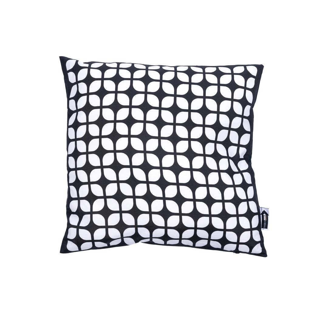 Breeze Block 17.7" Square Pillow - Black - Che Cose Belle