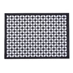 Breeze Block double - sided Woven Placemat - Black - set of 4 - Che Cose Belle