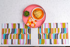 Breeze Block Metal Serving Tray Round - Pink - Che Cose Belle