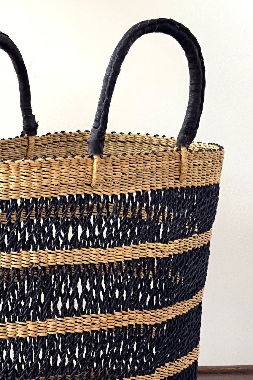 Breezy Tote - Natural & Black - Che Cose Belle