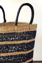 Breezy Tote - Natural & Black - Che Cose Belle