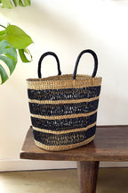 Breezy Tote - Natural & Black - Che Cose Belle