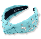Brianna Cannon - Let's Go Girls Turquoise Boot Headband - Che Cose Belle