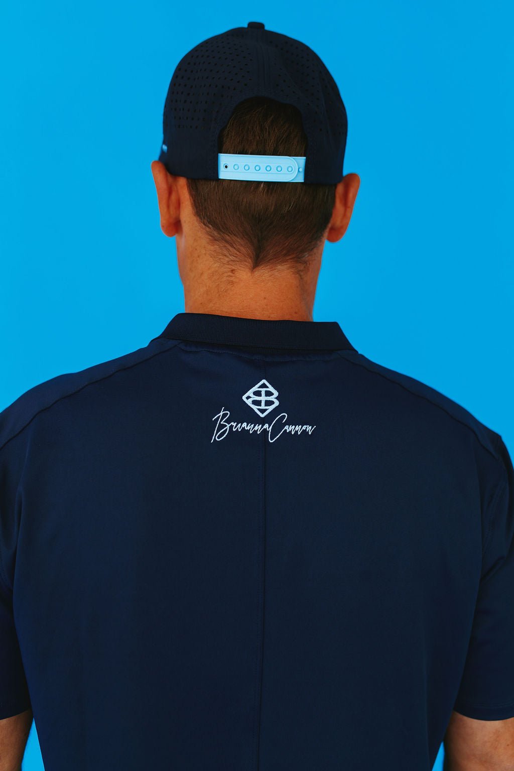 Brianna Cannon - Navy BC Snapback Hat - Che Cose Belle