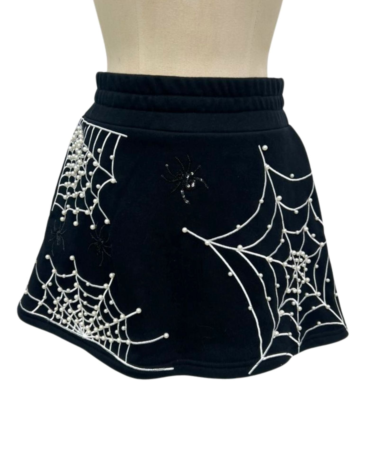 Brianna Cannon • PEARL SPIDER WEBS SKIRT/SKORT - Che Cose Belle