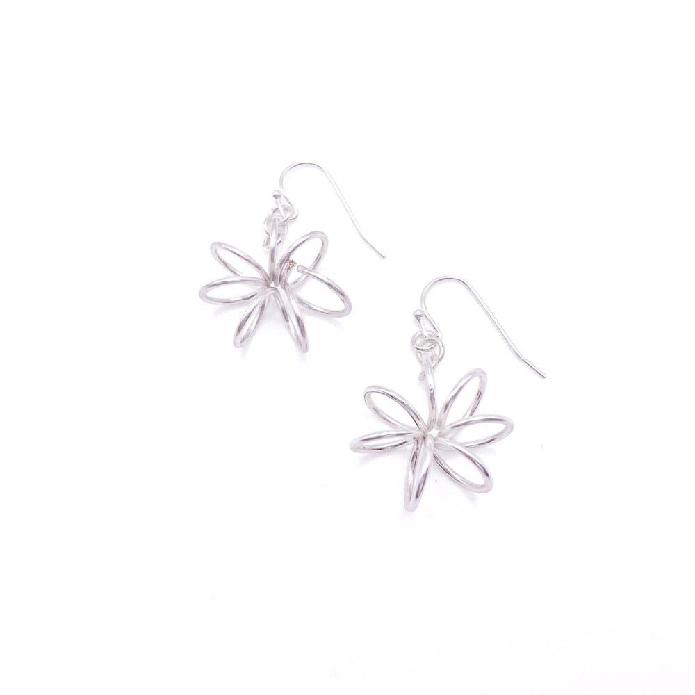 Brickhouse silver earrings - Che Cose Belle