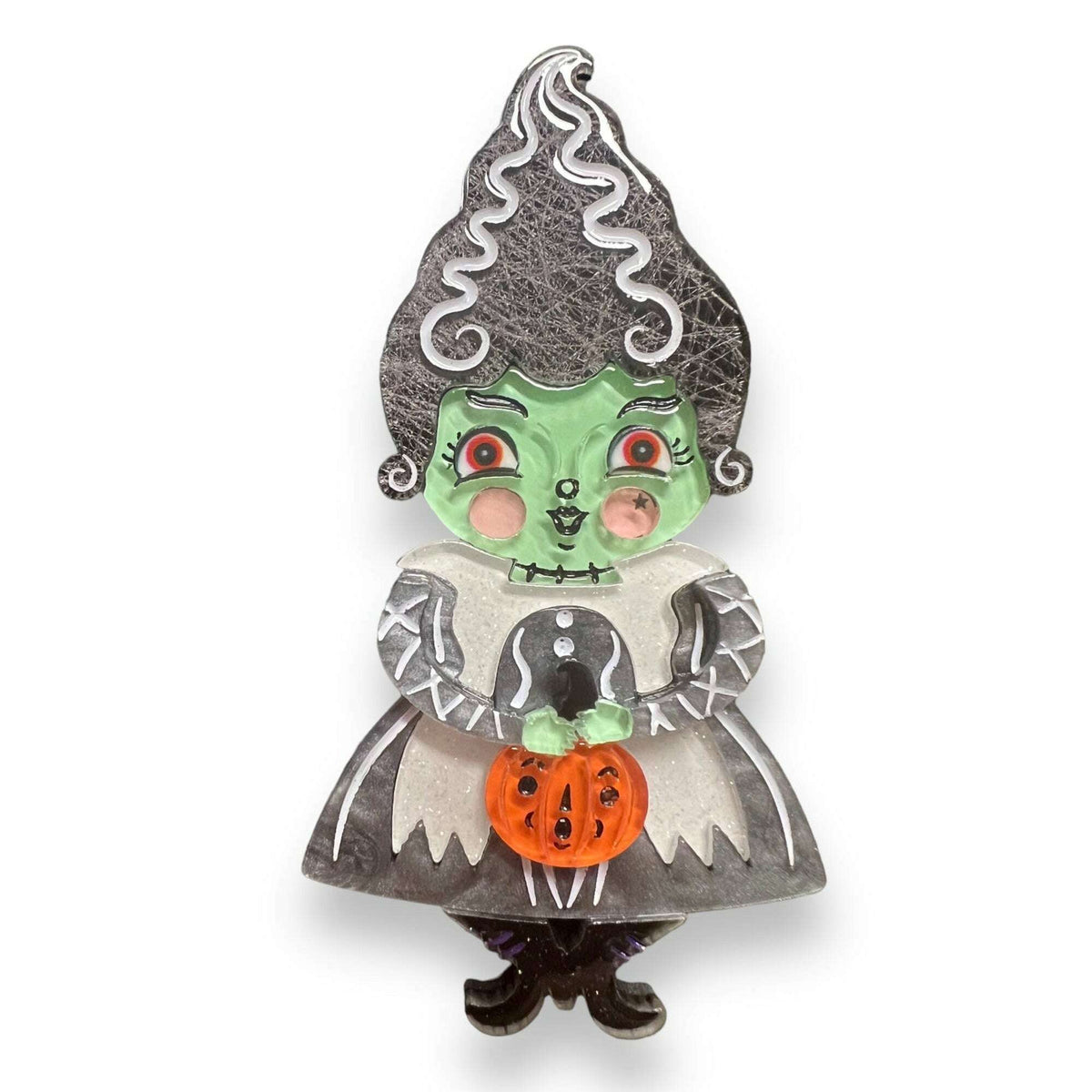 Bride of Frankenstomp Brooch by Lipstick & Chrome x Johanna Parker - Che Cose Belle