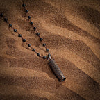 Brilliant Spirit - Matte Onyx Triple Protection Necklace - Che Cose Belle