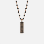 Brilliant Spirit - Matte Onyx Triple Protection Necklace - Che Cose Belle