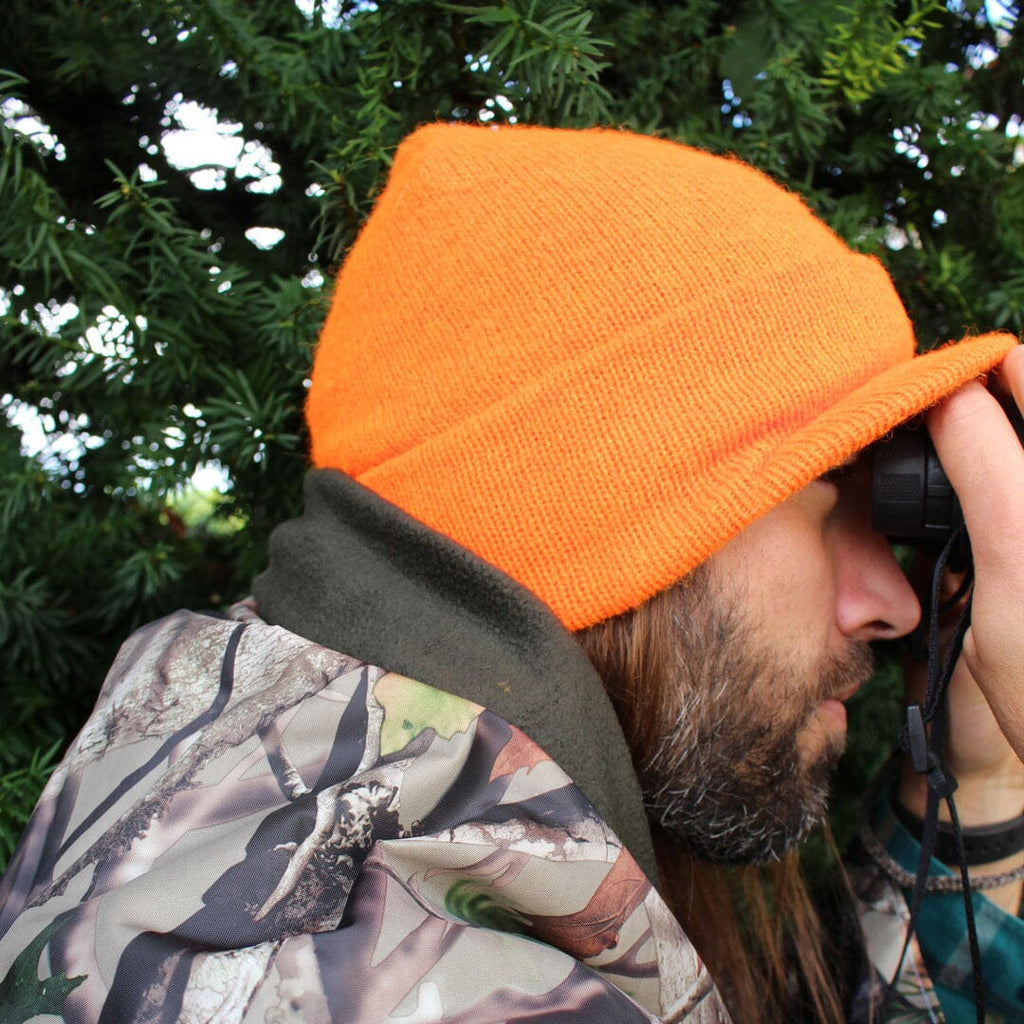 Brimmed Alpaca Knit Radar Mash Hat - Che Cose Belle