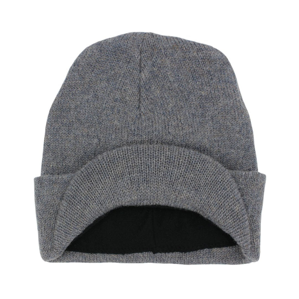 Brimmed Alpaca Knit Radar Mash Hat