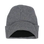 Brimmed Alpaca Knit Radar Mash Hat