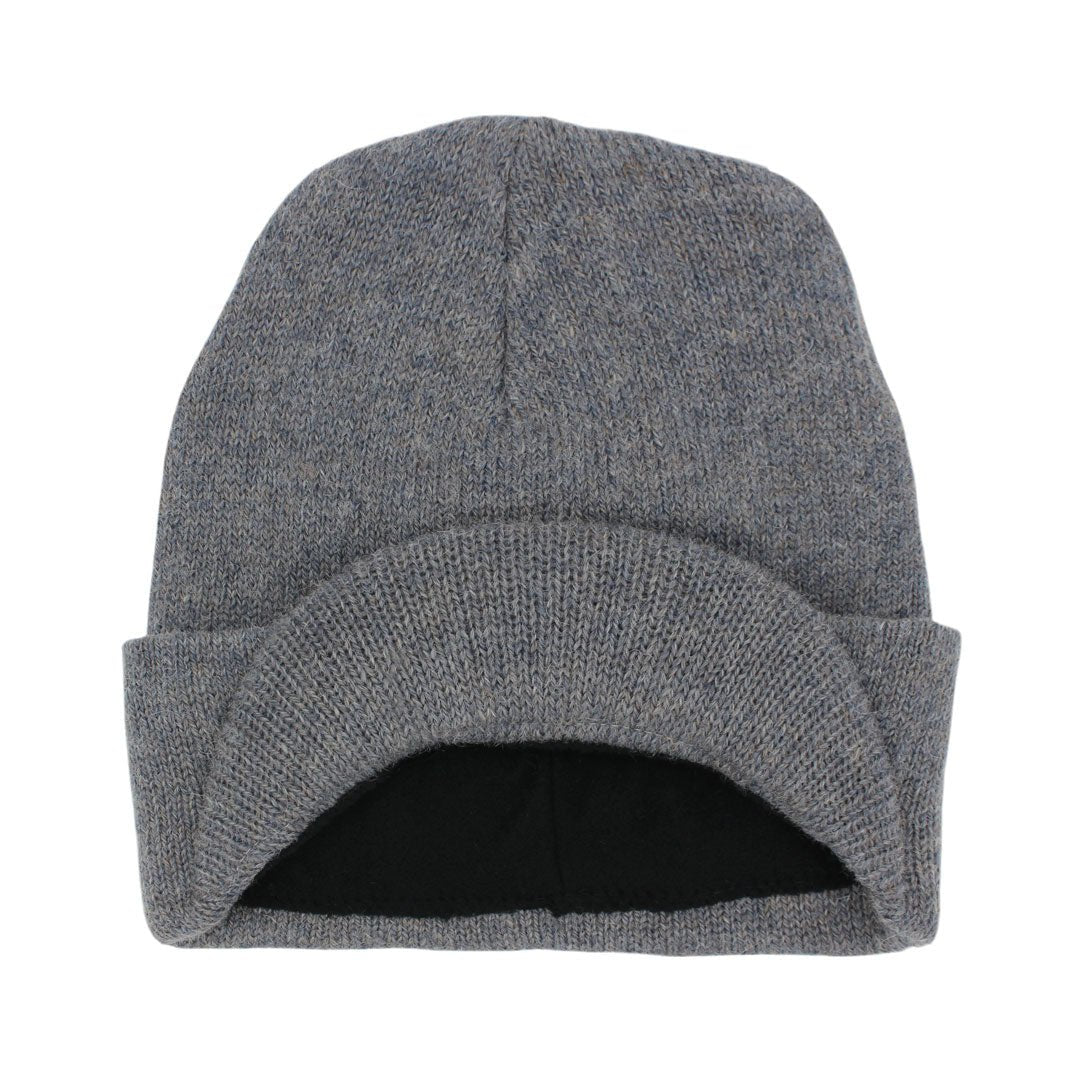 Brimmed Alpaca Knit Radar Mash Hat
