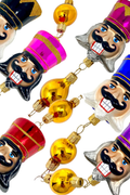 Broadway Nutcracker Glass Tree Garland - Che Cose Belle