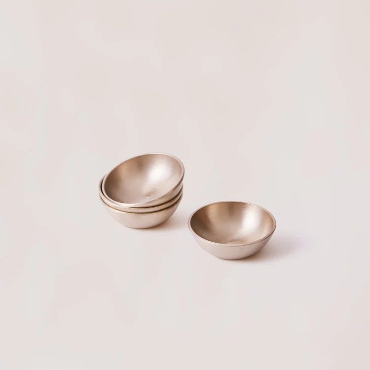 Bronze Kansa Dip Bowl, 1.5" - Set of 4 - Che Cose Belle