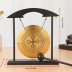 Bronze Meditation Gong with Wooden Frame and Mallet - Che Cose Belle
