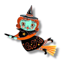 Broomhilda Brooch by Johanna Parker x Lipstick & Chrome - Che Cose Belle