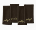 Grateful Embroidered Napkins
