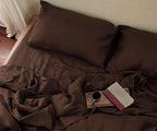 Brown Linen Sheet Set - Che Cose Belle