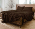 Brown Linen Sheet Set - Che Cose Belle