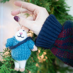 Bruno and Milo Mouse Eco Ornament - Set of 2 - Che Cose Belle