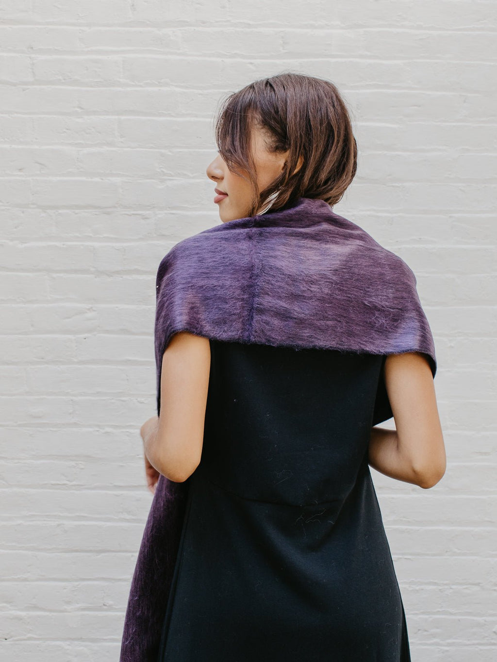 Brushed Alpaca Solid Scarf - Che Cose Belle
