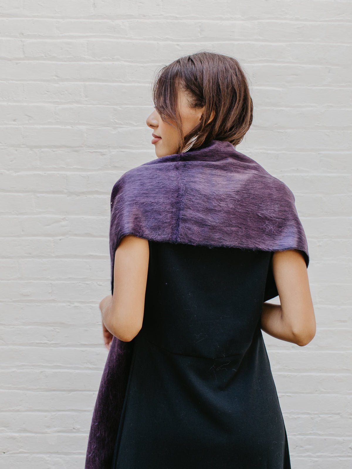 Brushed Alpaca Solid Scarf - Che Cose Belle