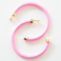 Bubble Gum Hoop Earrings - Che Cose Belle